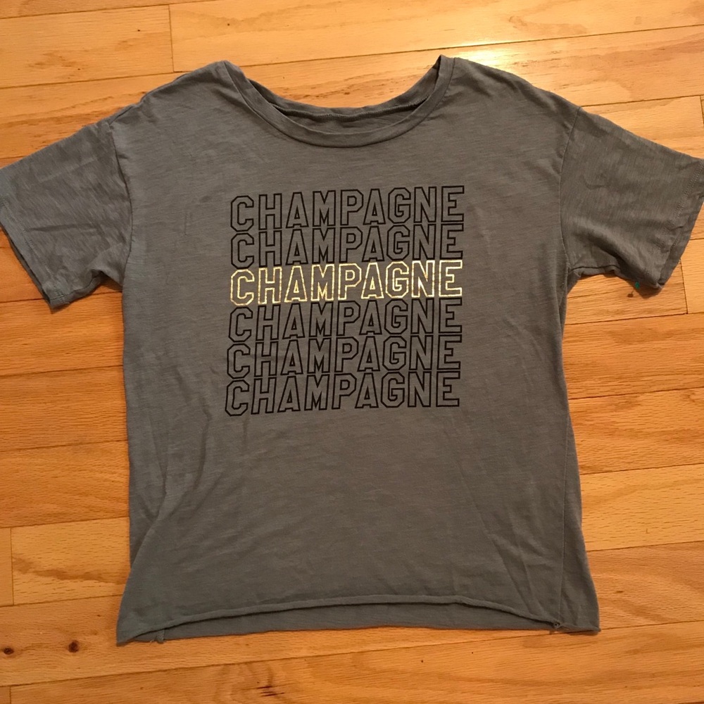 Champagne Tee by Fifth Sun Size Lg
